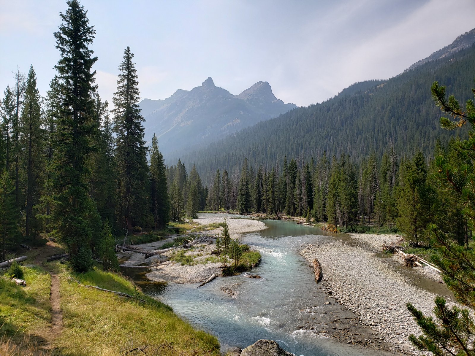 I had never been on this section of the route before and it was just really pleasant.