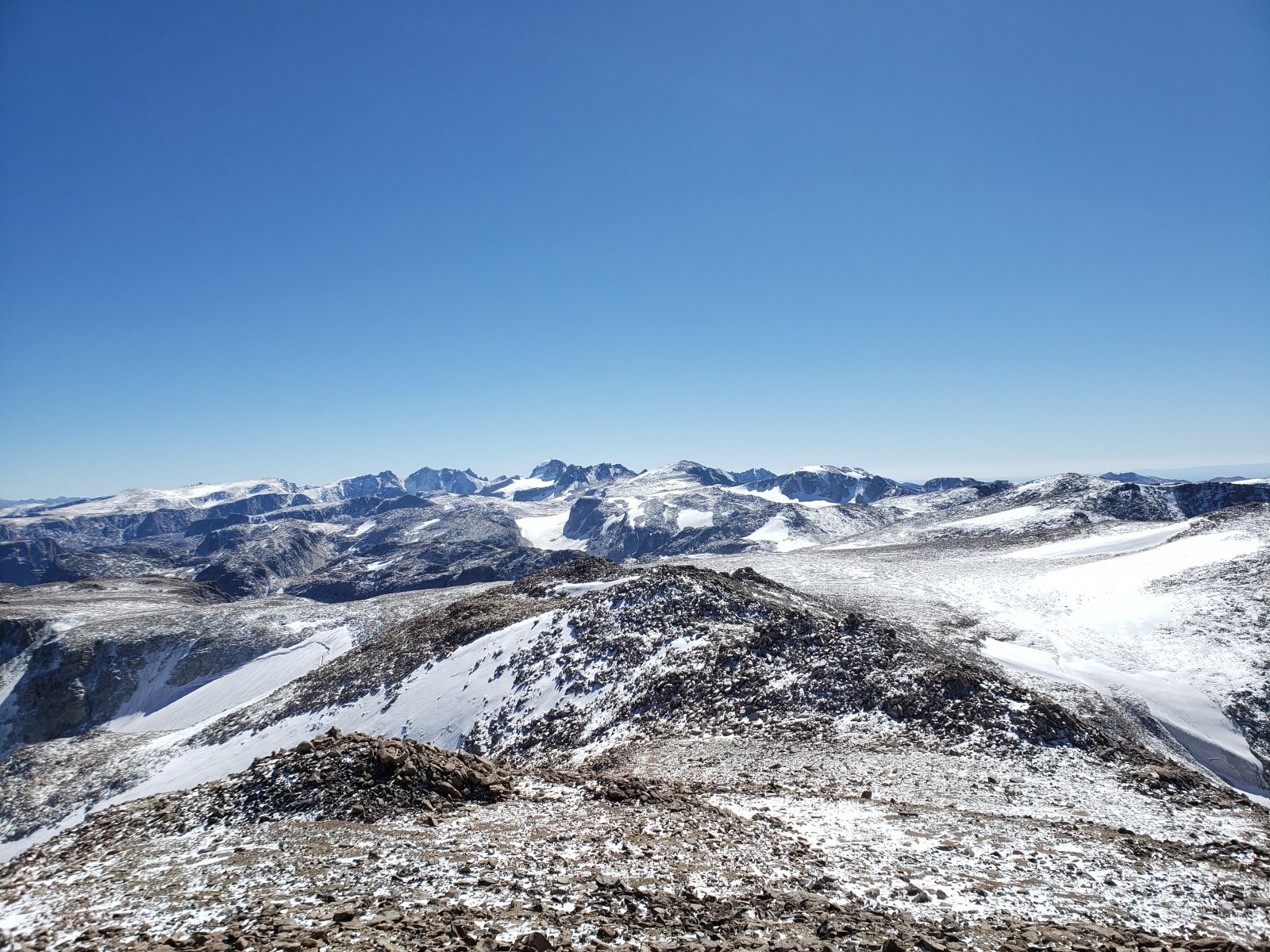 Approaching Iceberg Lake.