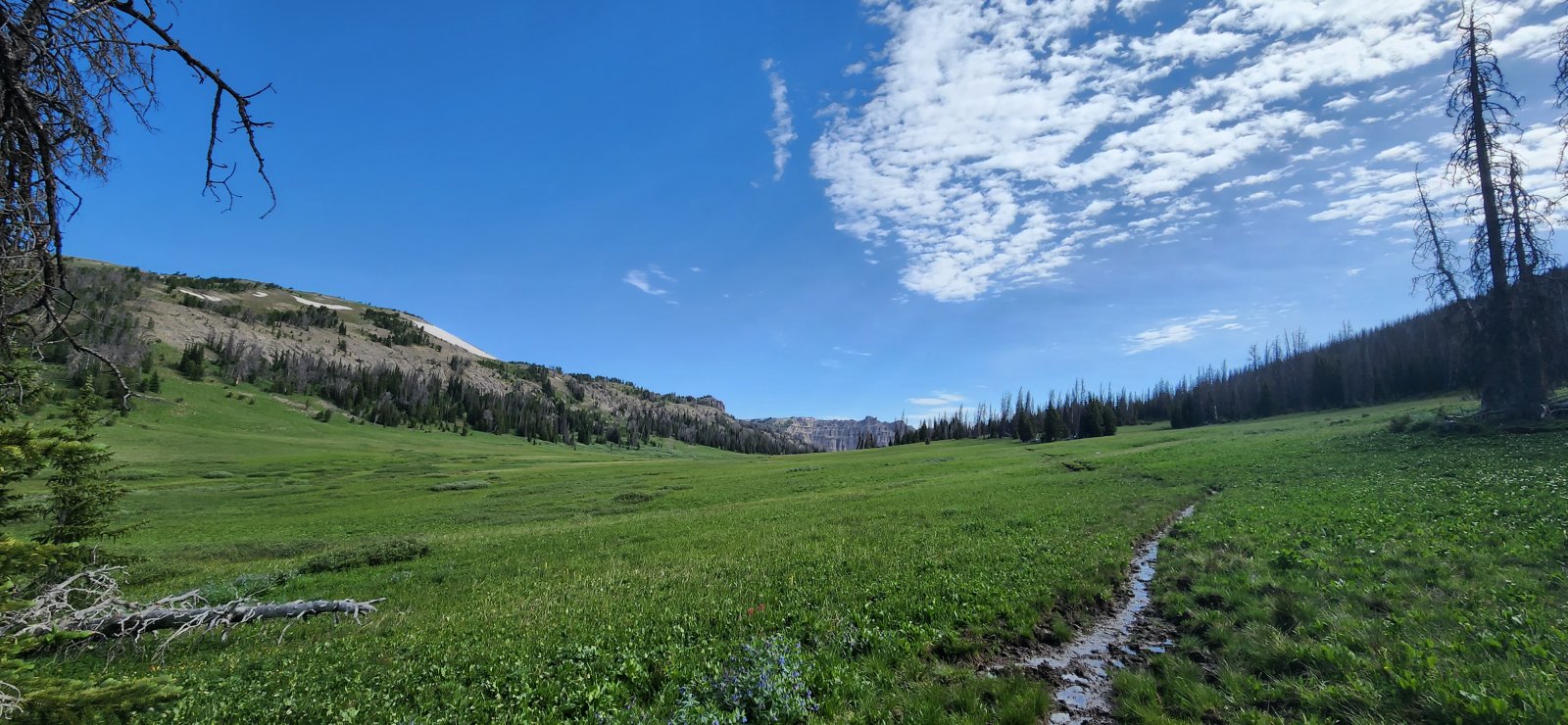 First arriving at Bonneville Pass.