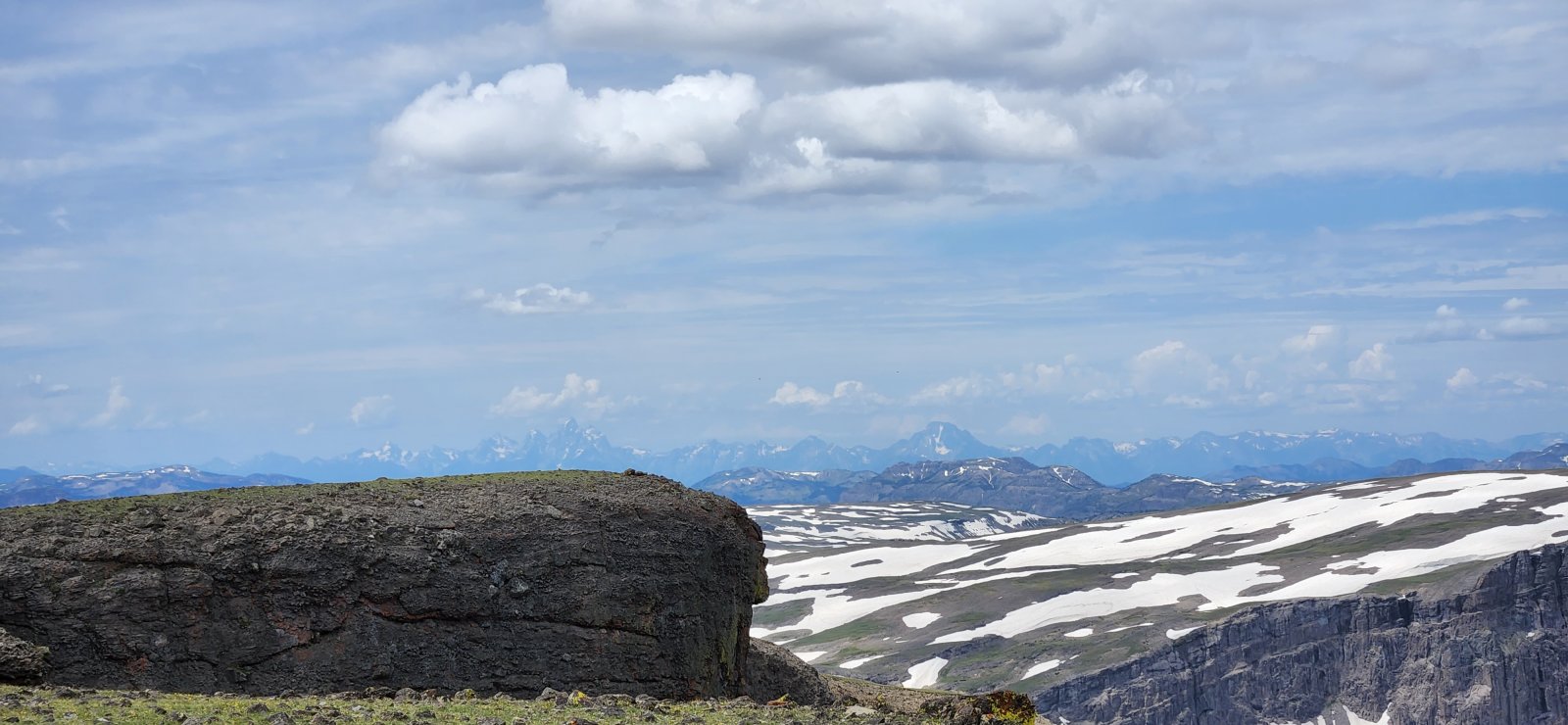 Teton Range in the distance.