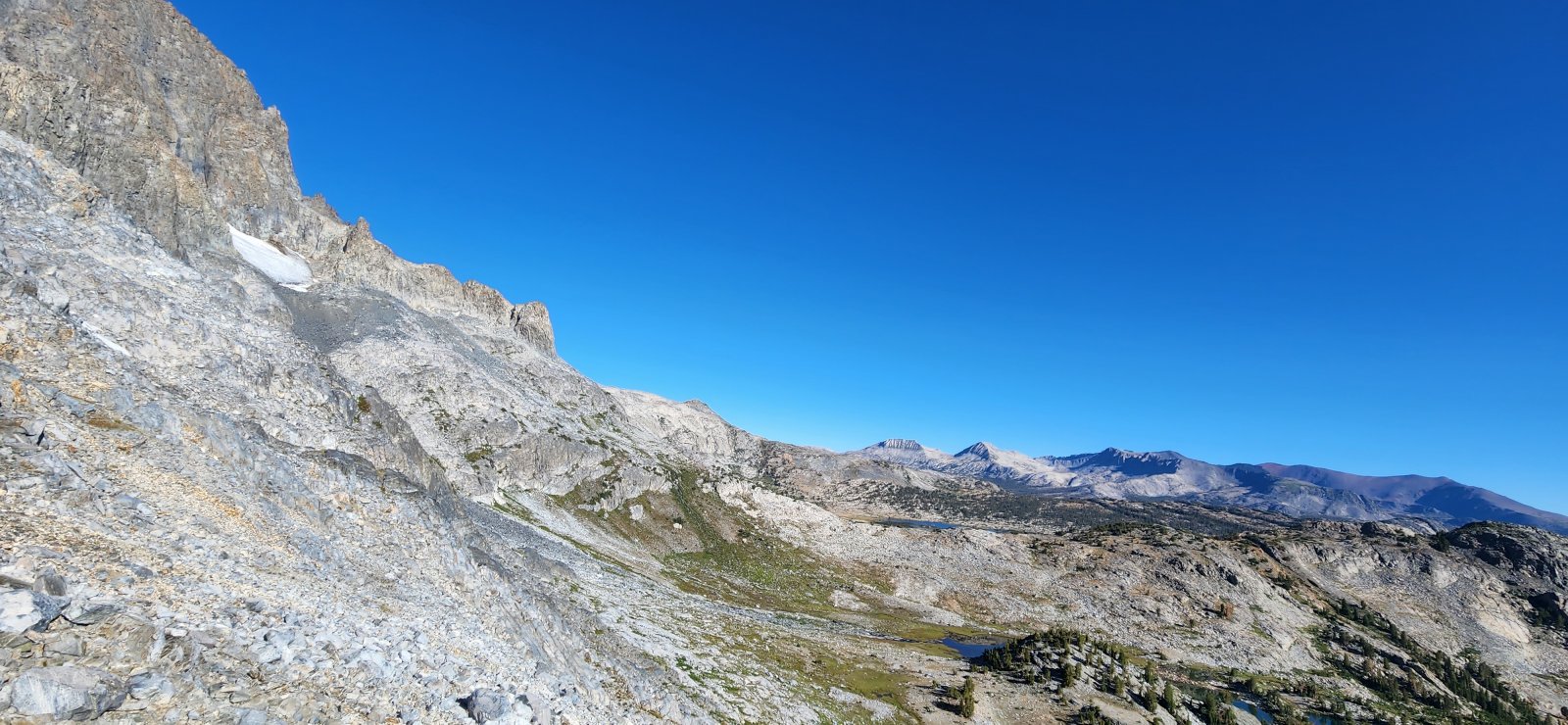 First glance of Garnet Lake and Thousand Island Lake.