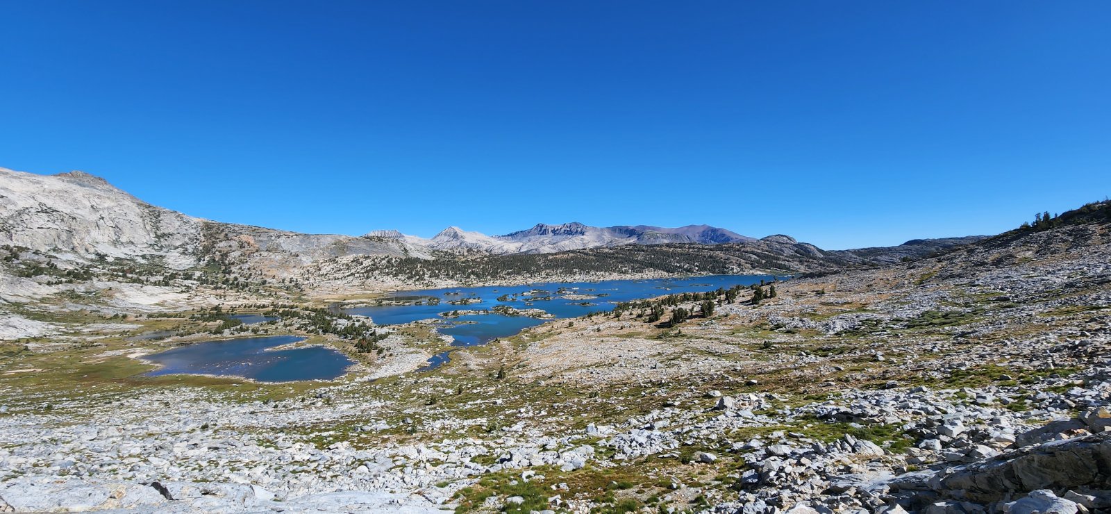 Thousand Island Lake - apparently a pretty popular High Sierra destination, but we didn't see anyone else as we passed through.