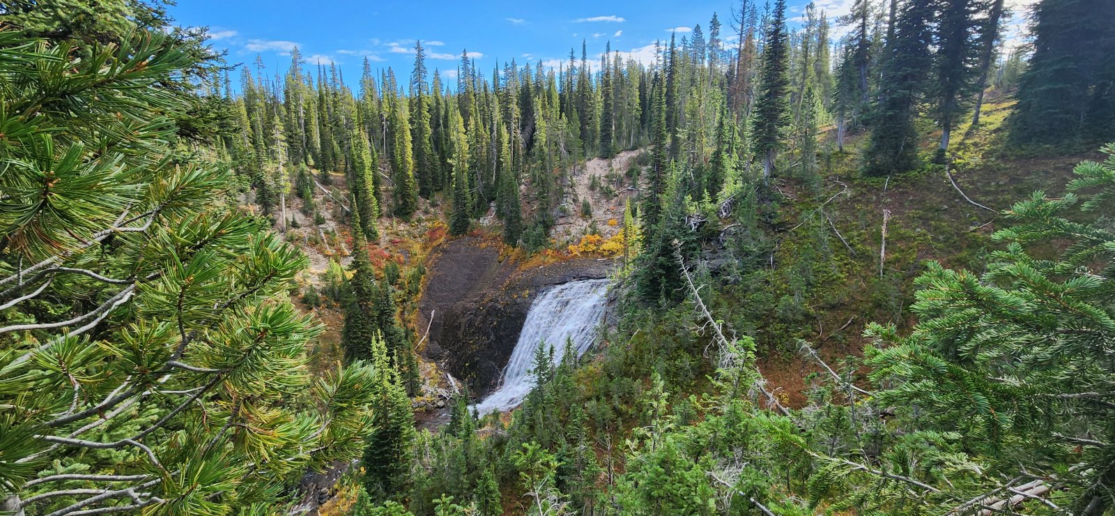 Gregg Fork headed towards the main body of the Bechler River.