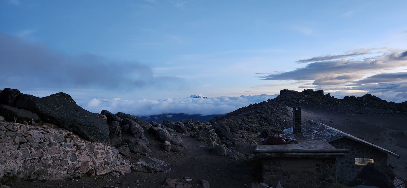 Antisana poked into view for a bit as well - we'll get there soon enough.