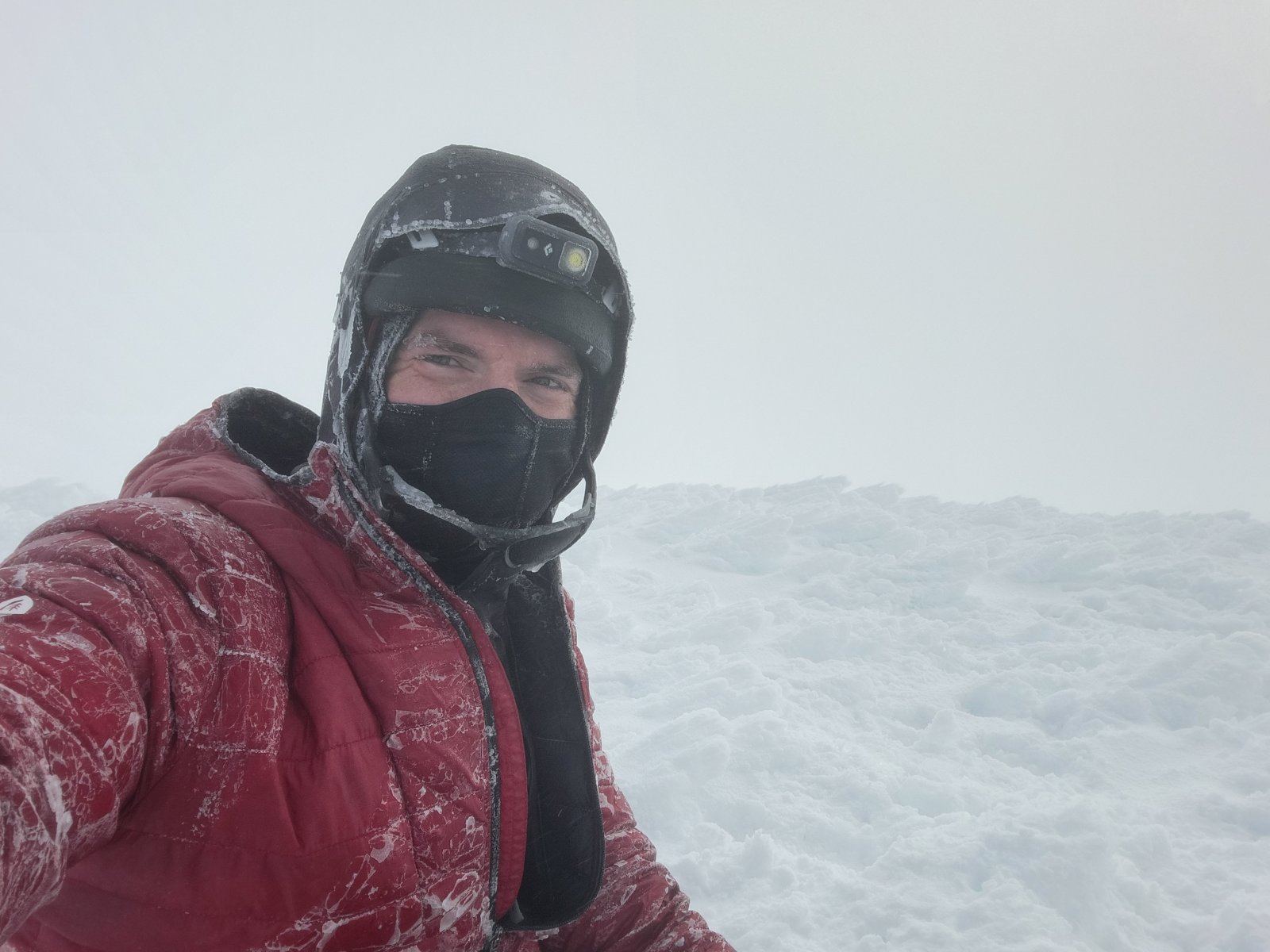 Anti-climactic summit photo!