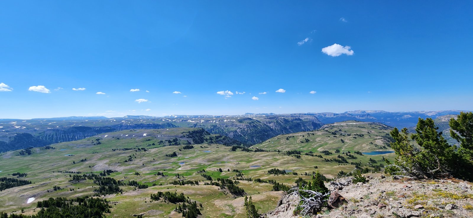 Expansive views continue.