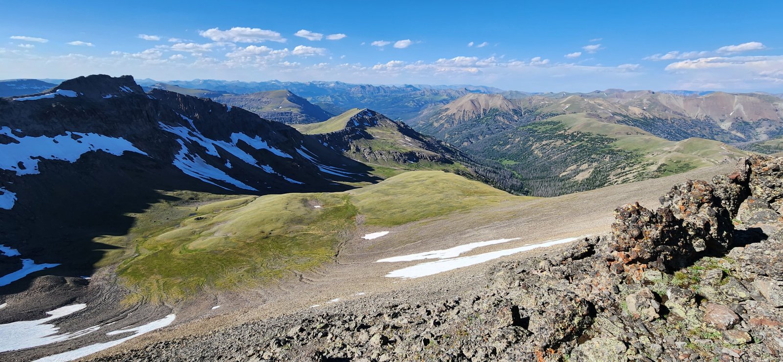 Thorofare Creek drainage.