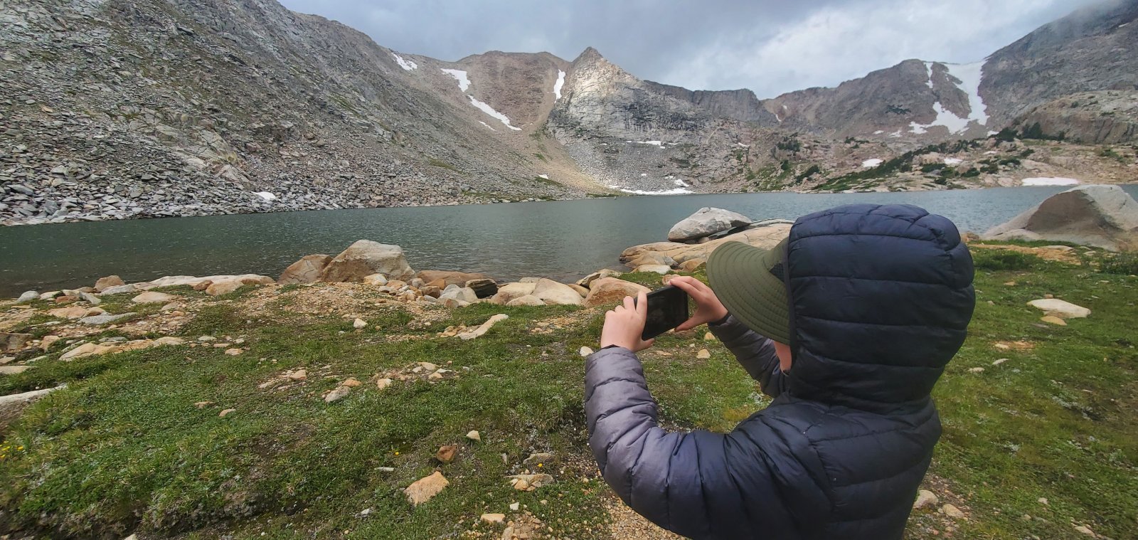 Teaching the next generation of backcountry trip reporter.