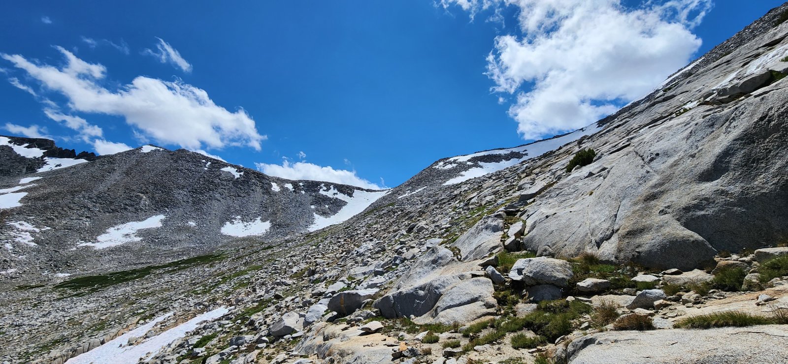 Climbing up the Crest.