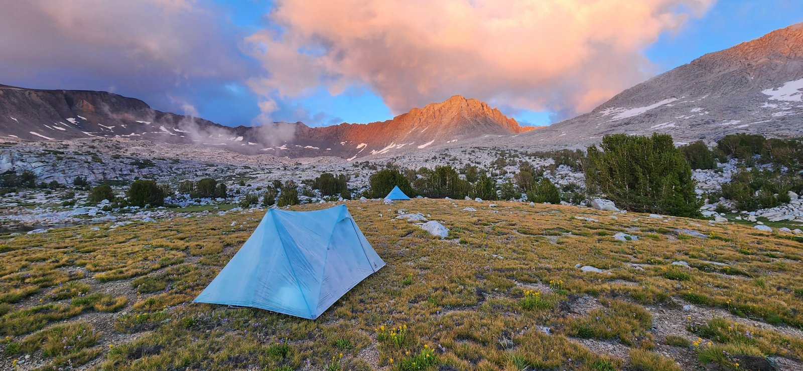 Another nice shot of camp.