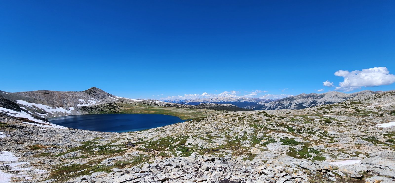 On our way down to Lake Ireland.