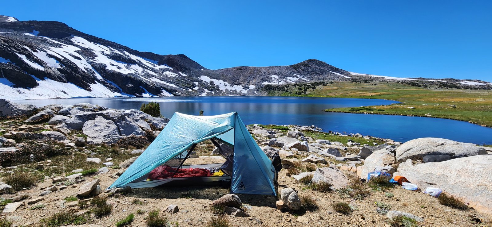 Camp for the evening. Another great spot.