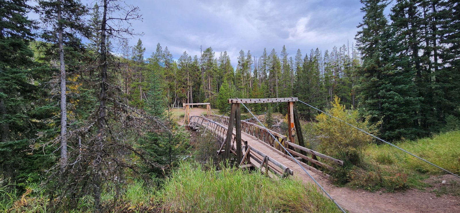 Pretty impressive bridges along the main trail. (This section is part of the CDT and a very common horse-packer route.)