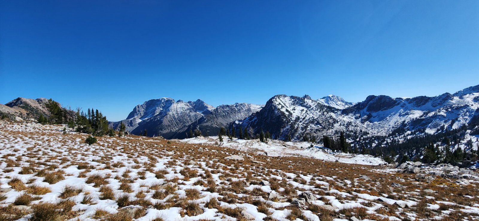 Almost down to the lake.