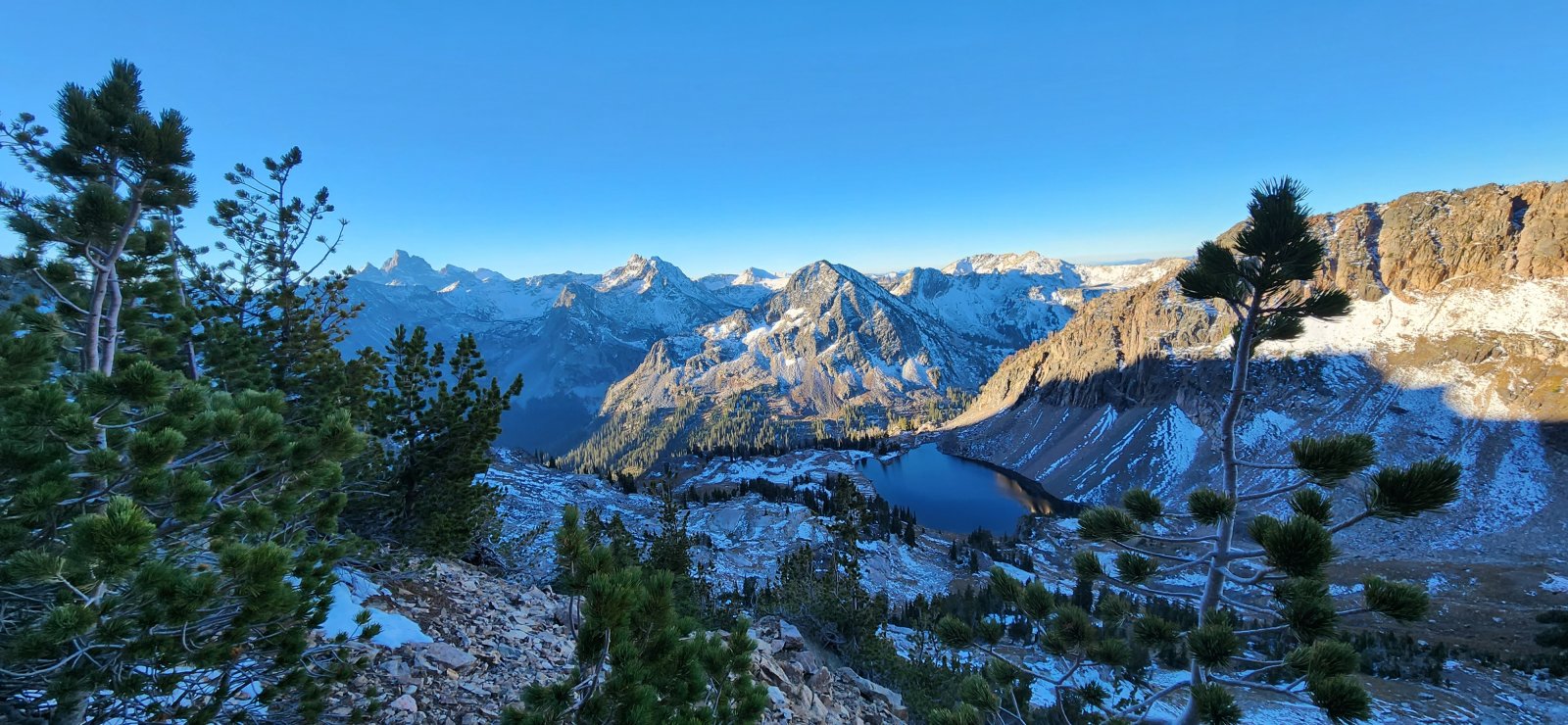 One last look at Ortenburger Lake.