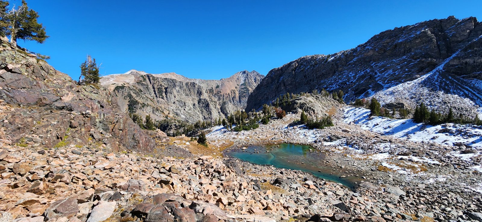 First look at Talus Lake.