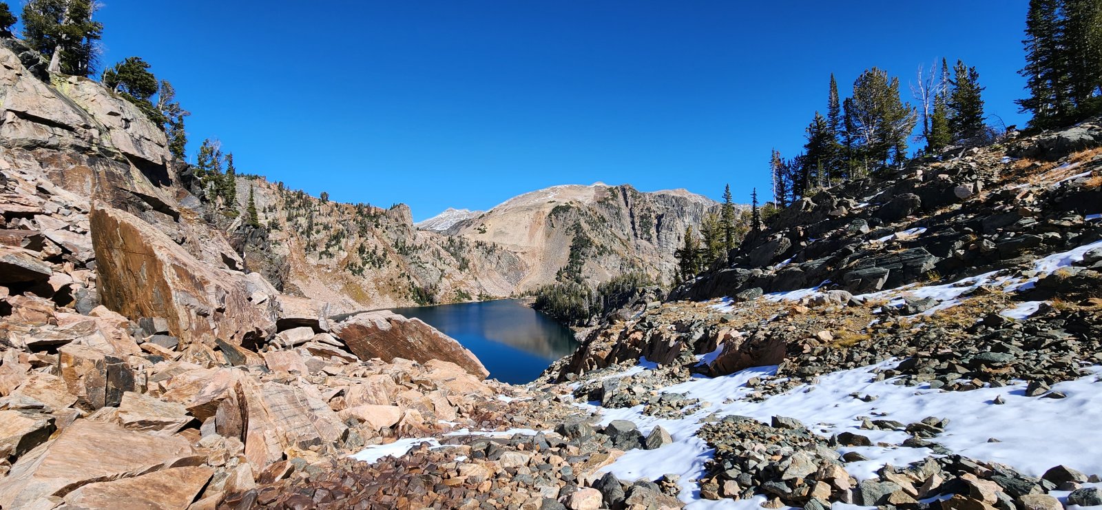 First look at Talus Lake.