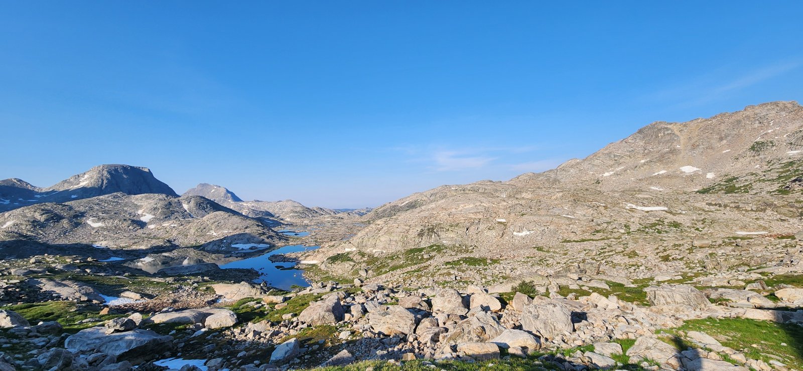 Looking back on Indian Basin.