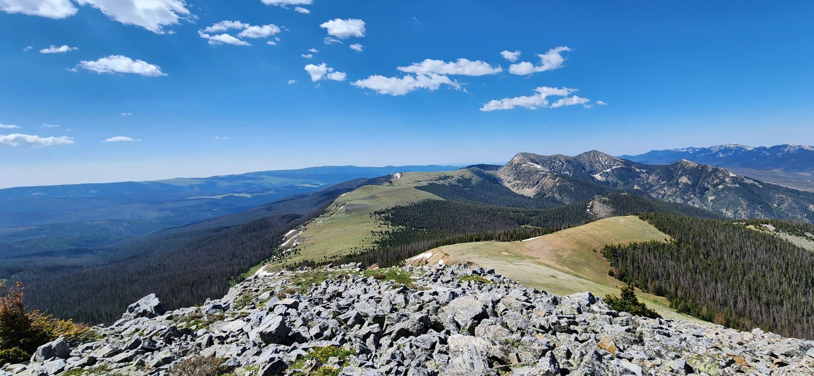 Pecos Baldy to the south.