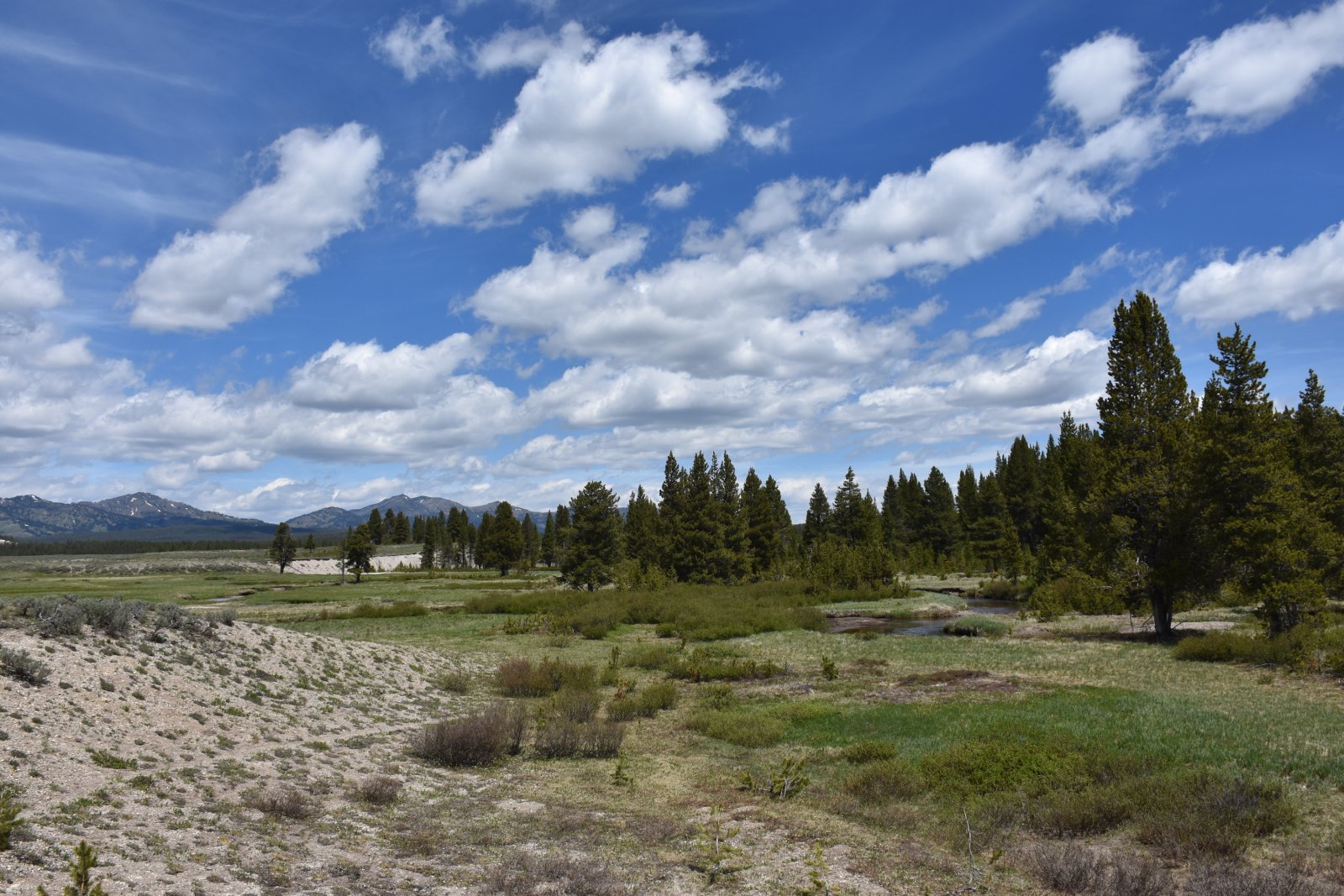 Approaching Sour Creek.