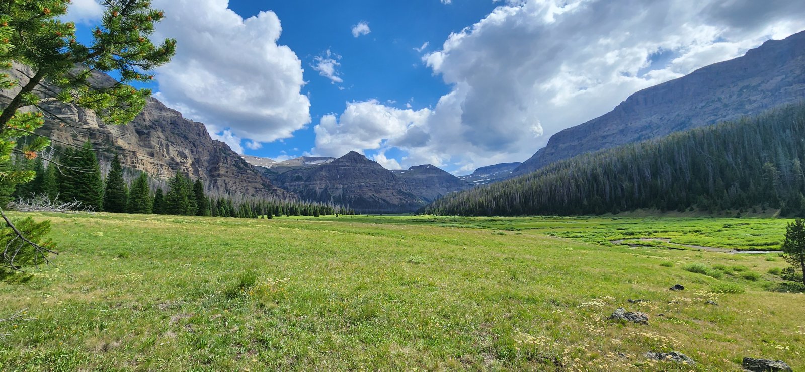 Incredible views and sheer rock faces.