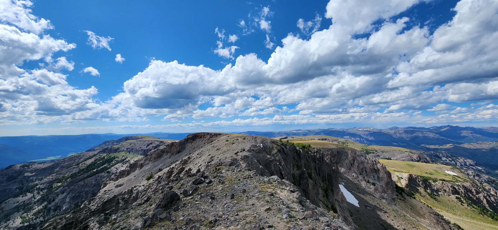 And soon I found myself at the highest point of the Thorofare Plateau.