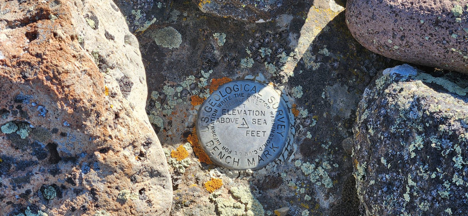 Quick visit to the Thorofare Plateau benchmark.