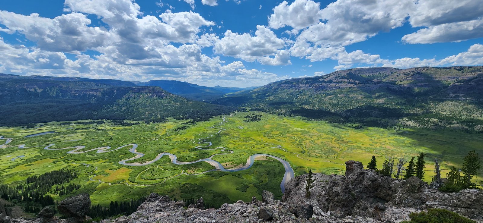 Just incredible views really.