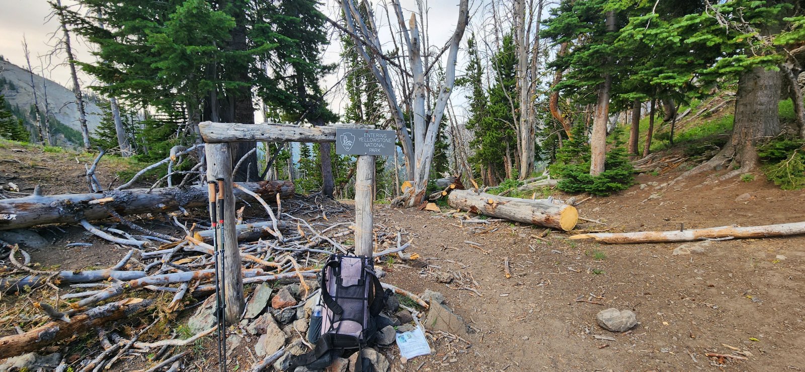 Little break at the Eagle Pass park boundary.