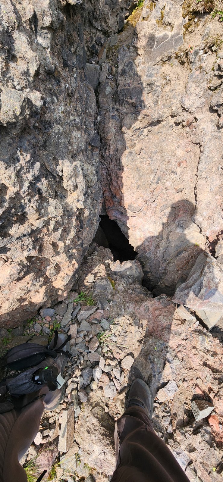 Remember what I said about claustrophobia? Back into the tube!