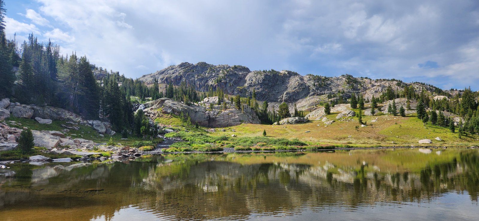 Alp Lake - looked to be some great fishing here for a smaller lake. Started to wish I'd brought my tenkara rod along.