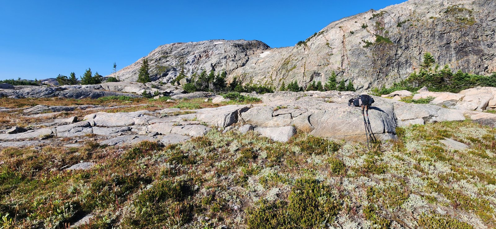 Forgot to get a picture of my tent, but this is where it was.