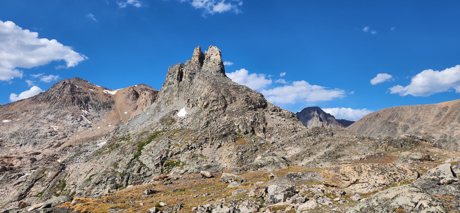 A new look at the Mount Villard Spires.