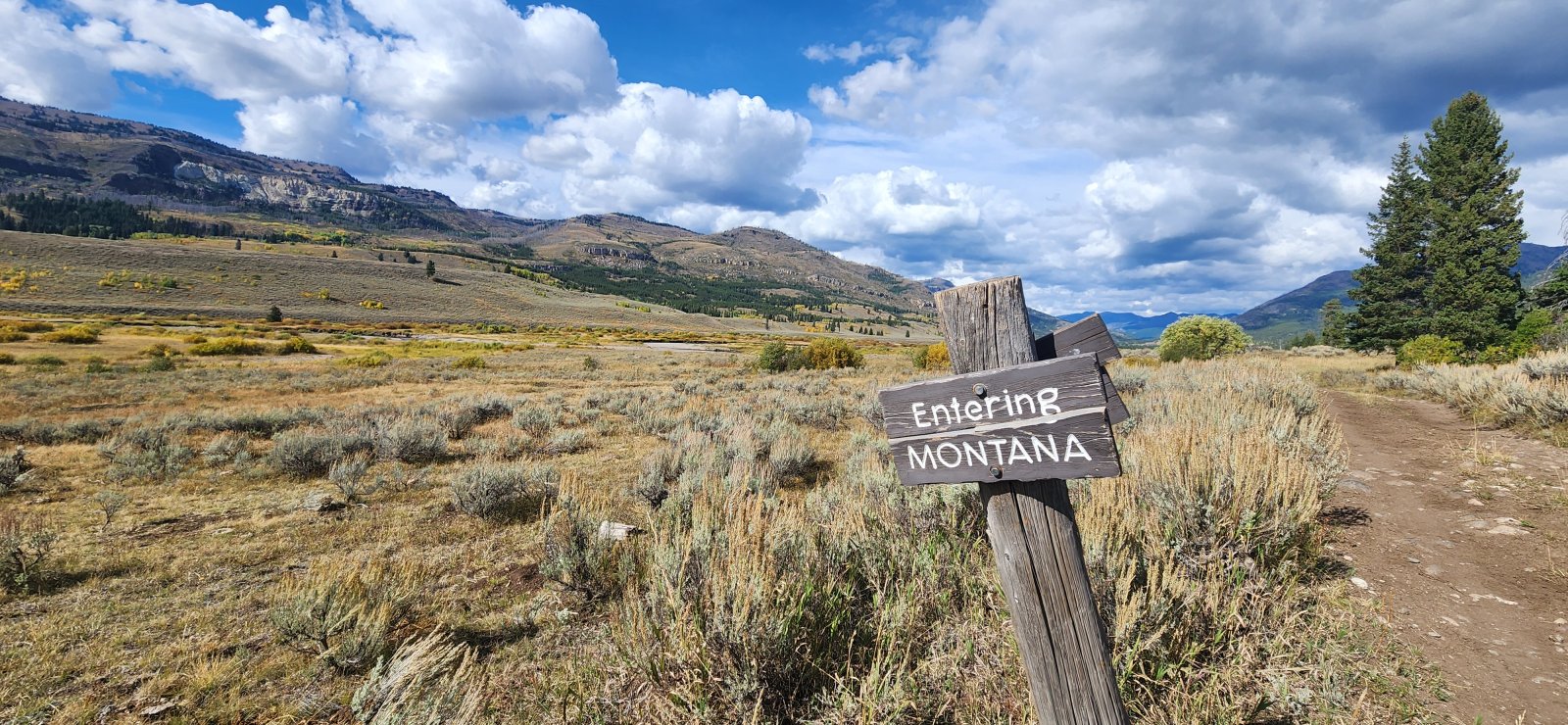 Always cool to walk from one state to another - something that was actually pretty common for me this year.