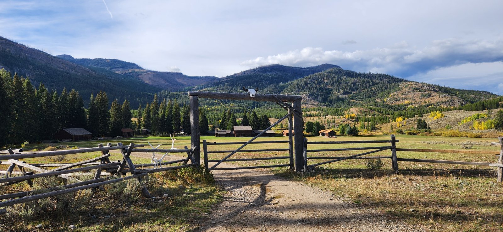 The Silver Tip Ranch. Looks pretty swanky... not a huge fan of all the 
garbage they have dumped just outside the national park though.