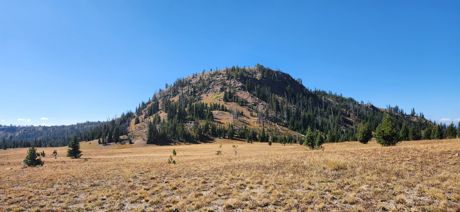 The high point of our route.