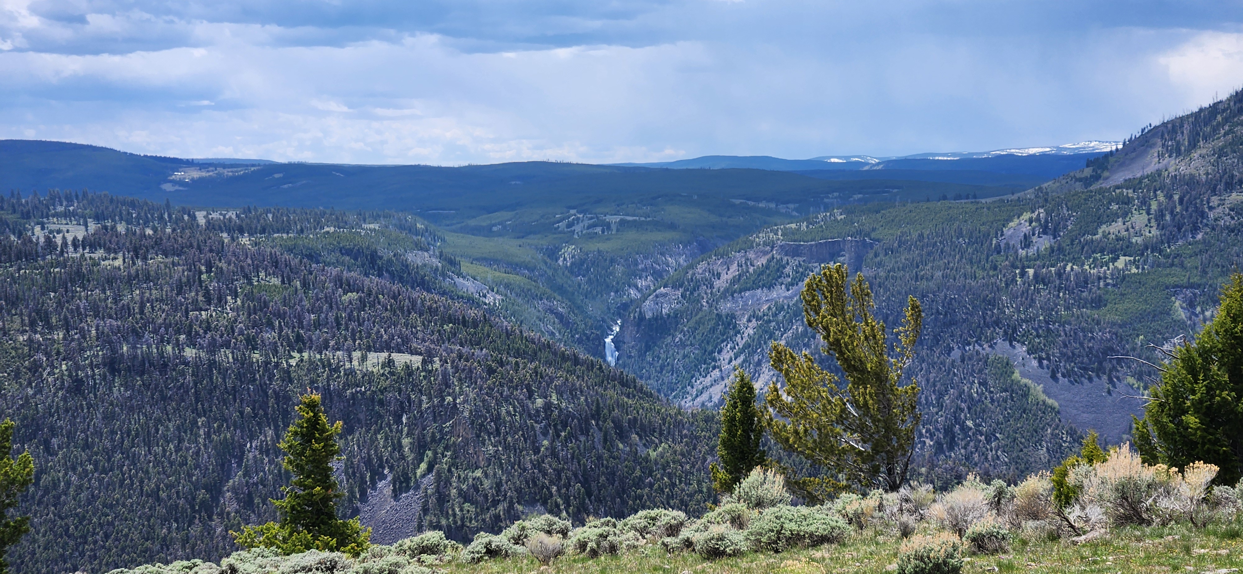 Neat to see Osprey Falls at this distance.