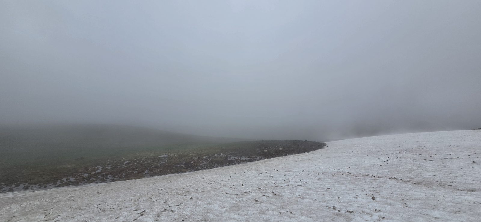 Not the best visibility - and not getting any better.