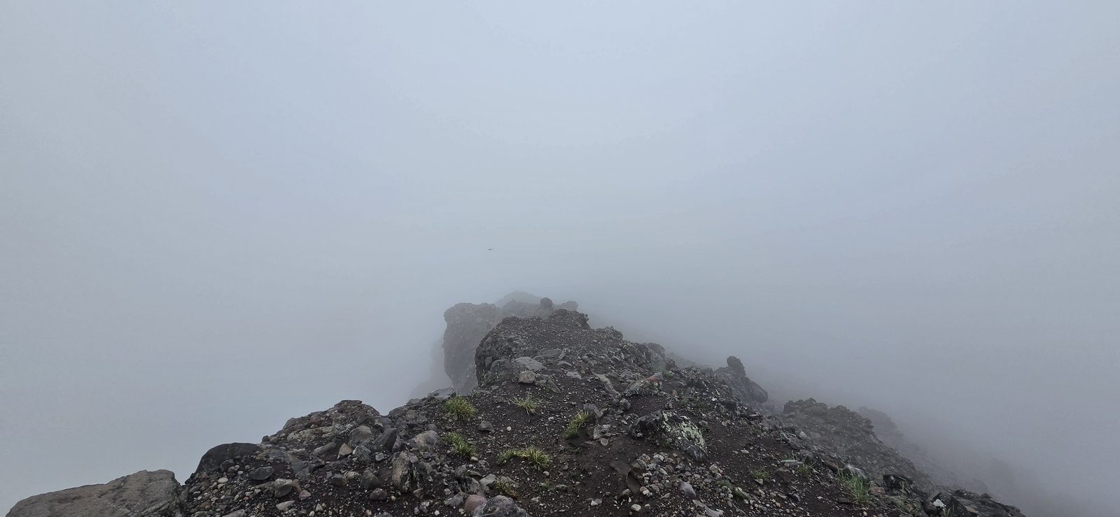 This was the section I was most concerned about - and the weather certainly made it look extra spooky. 🙂