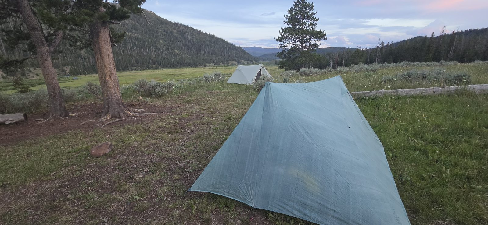 Stopped taking pictures at some point, but I made it to camp and rejoined the crew.